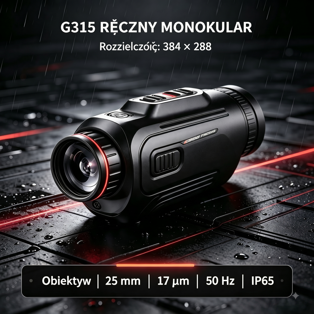 Zaawansowany monokular termowizyjny z wyświetlaczem